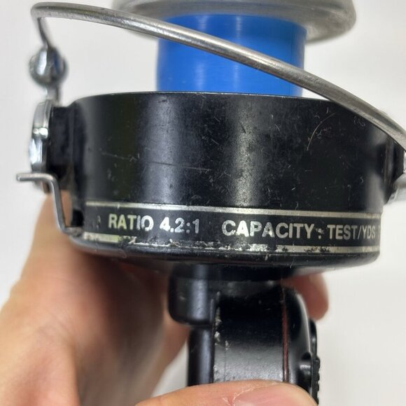 Garcia Mitchell 300A Spinning Fishing Reel Vintage Black - France - Picture 3 of 13